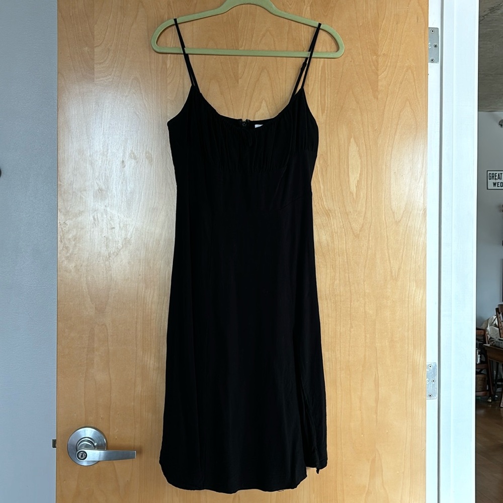 Aritzia Sunday Best Black Dress